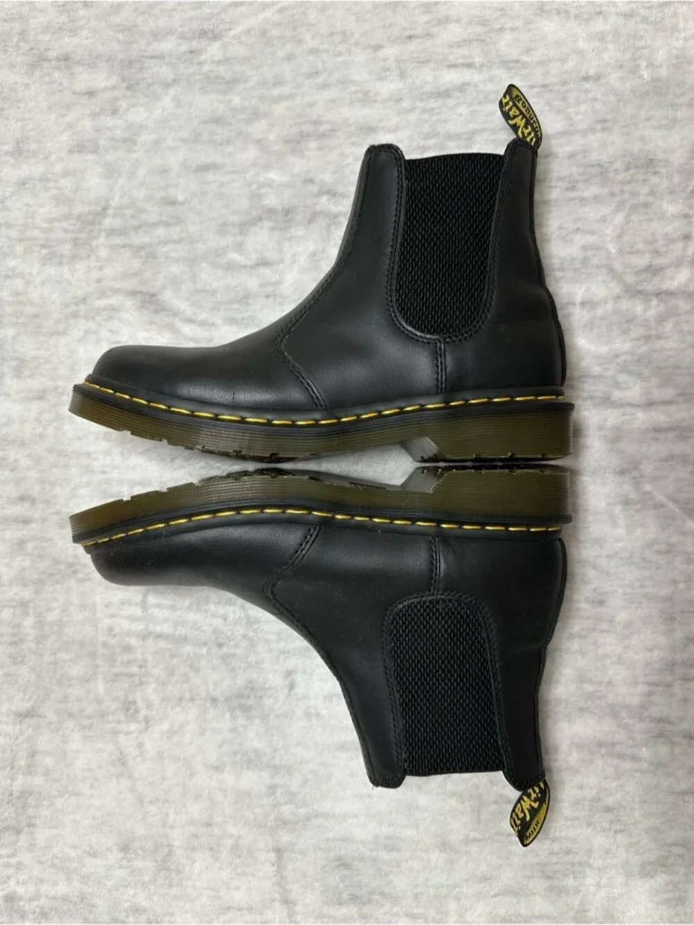 Dr. Martens has scratches